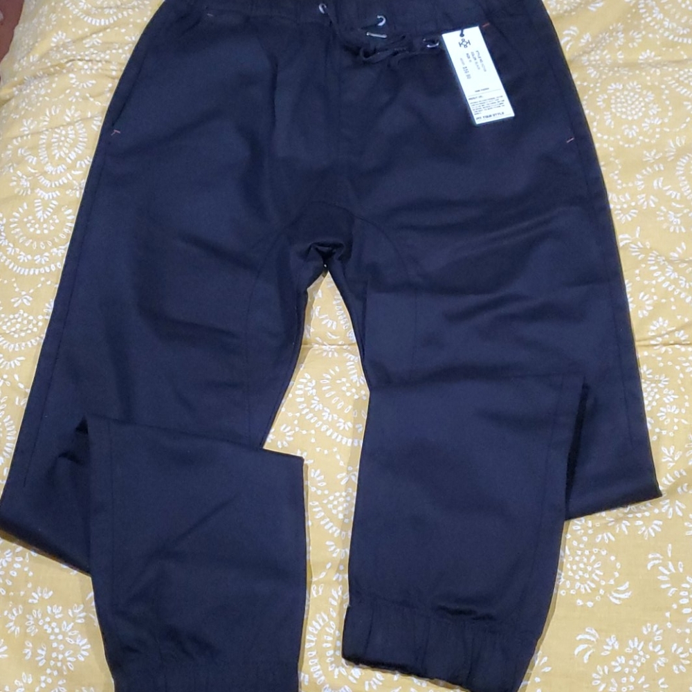 Black joggers